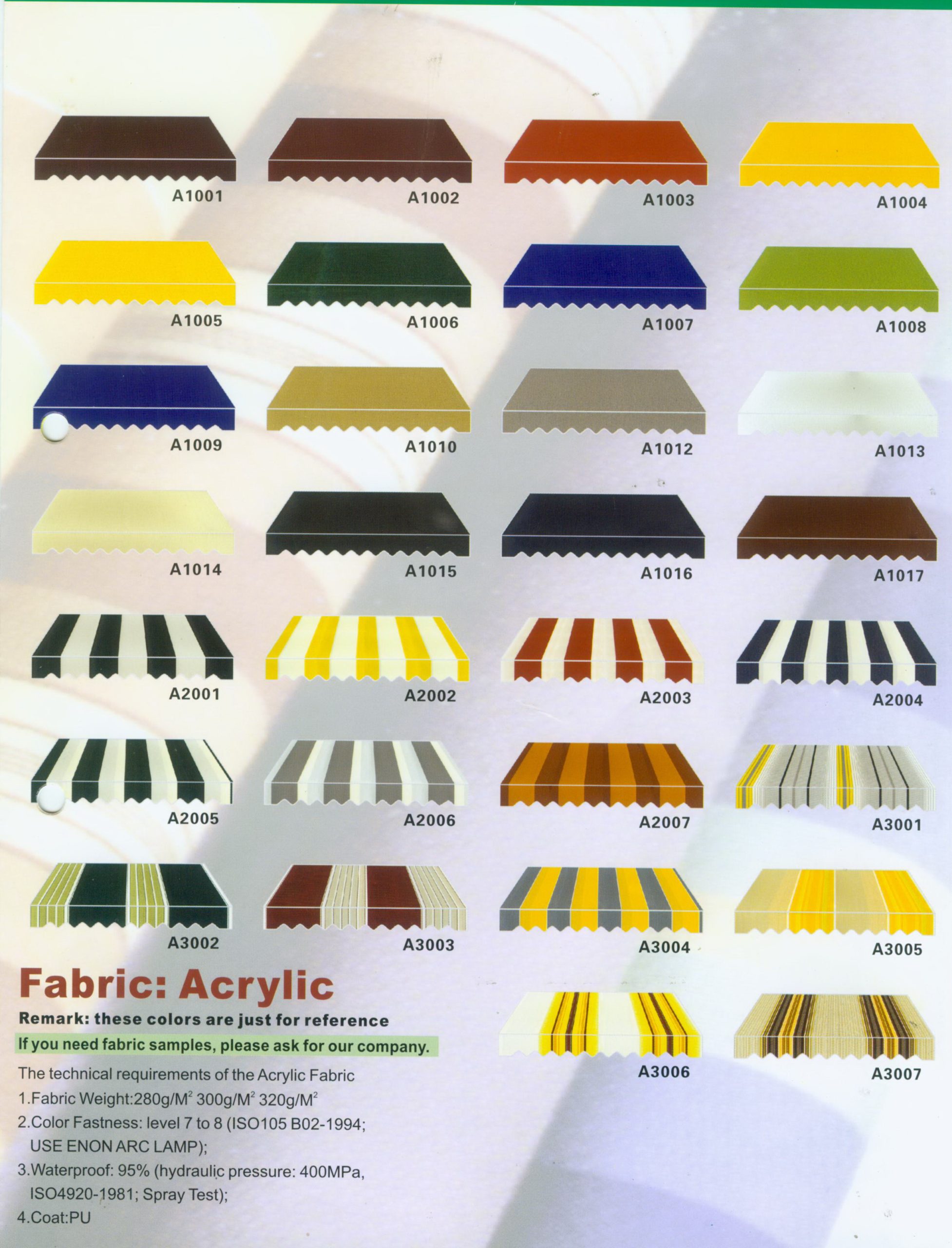 Economy Awning – Acrylic2222