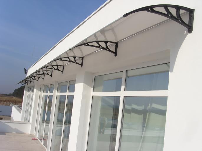 Carbonate Awning – 100cm