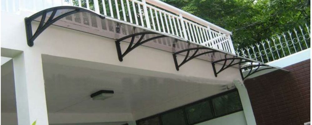 Carbonate Awning – 120cm 2